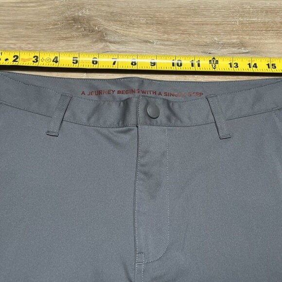 Rhône Gray Slim Fit Commuter Pants - Men’s 33 X 28 - Picture 12 of 15